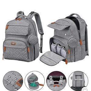 BabbleRoo Diaper Bag Backpack